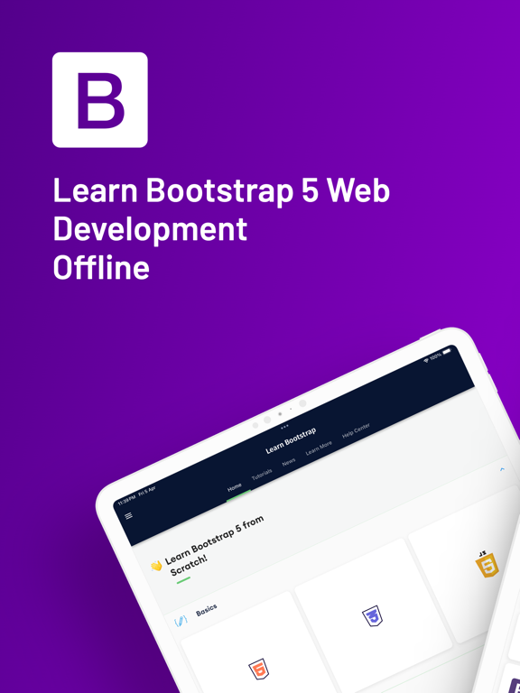 Screenshot #4 pour Learn Bootstrap 5 Offline