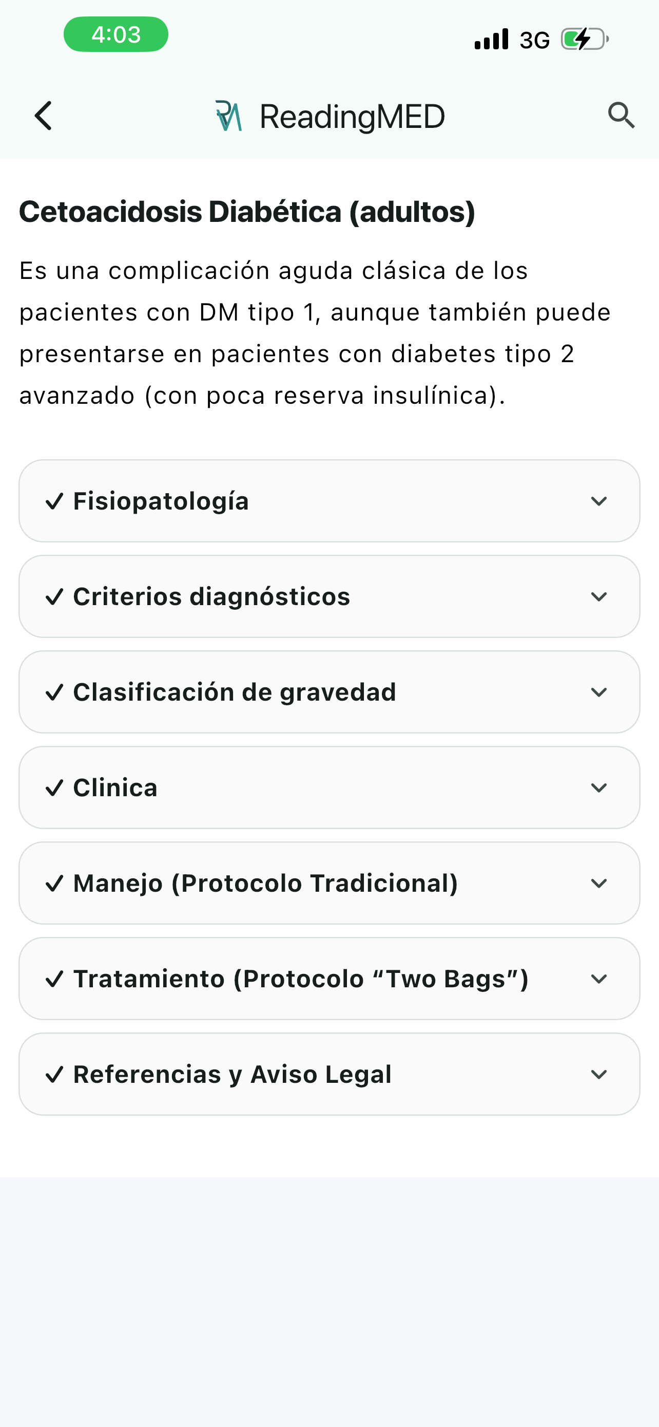 ReadingMED screenshot 3
