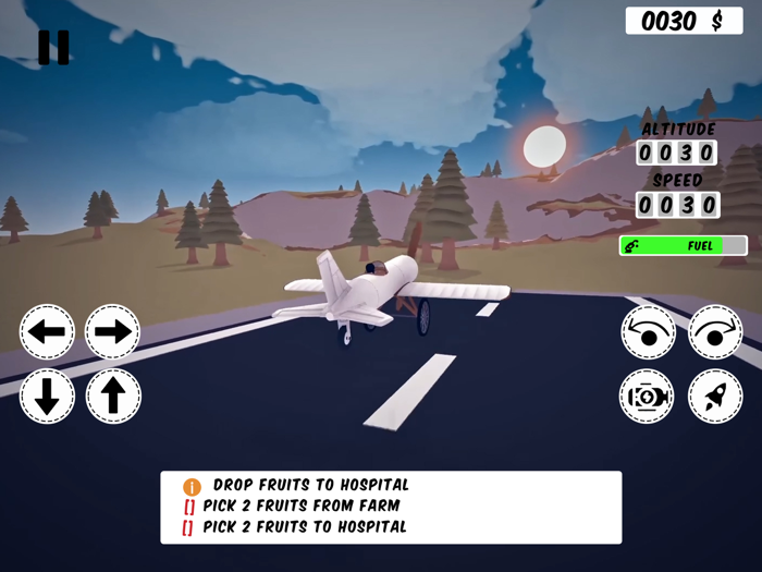 Paper Sim Flying Plane Games