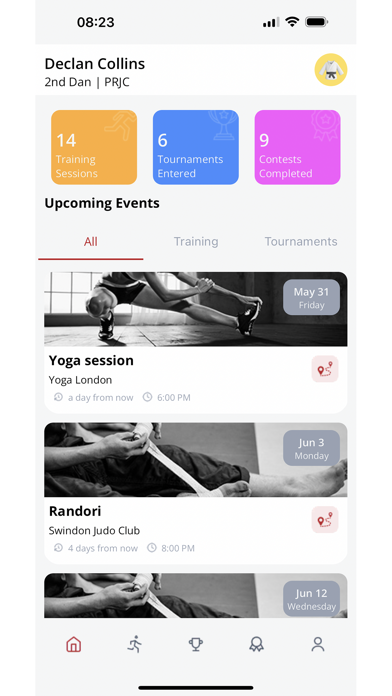 Judo Log Screenshot