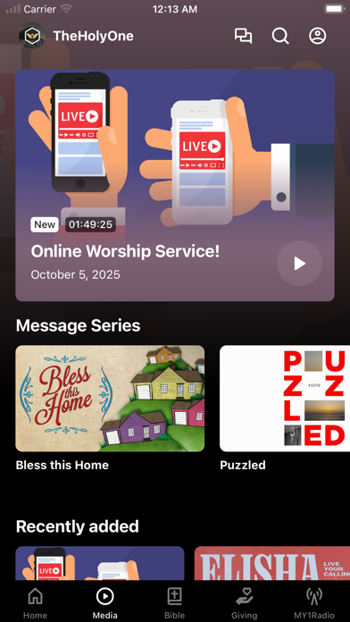 The Holy One iPhone screenshot 2 - Education app