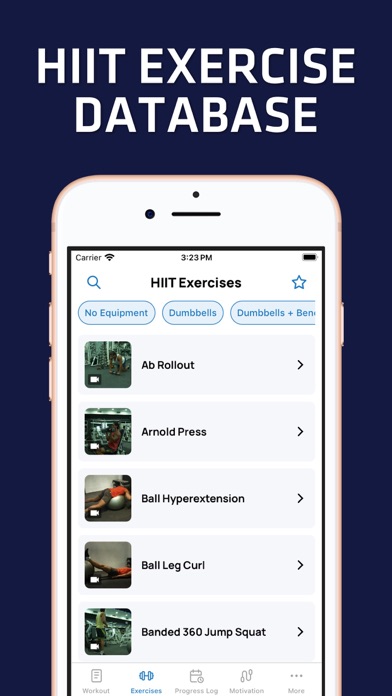 Home HIIT Workout Planner Pro Screenshot