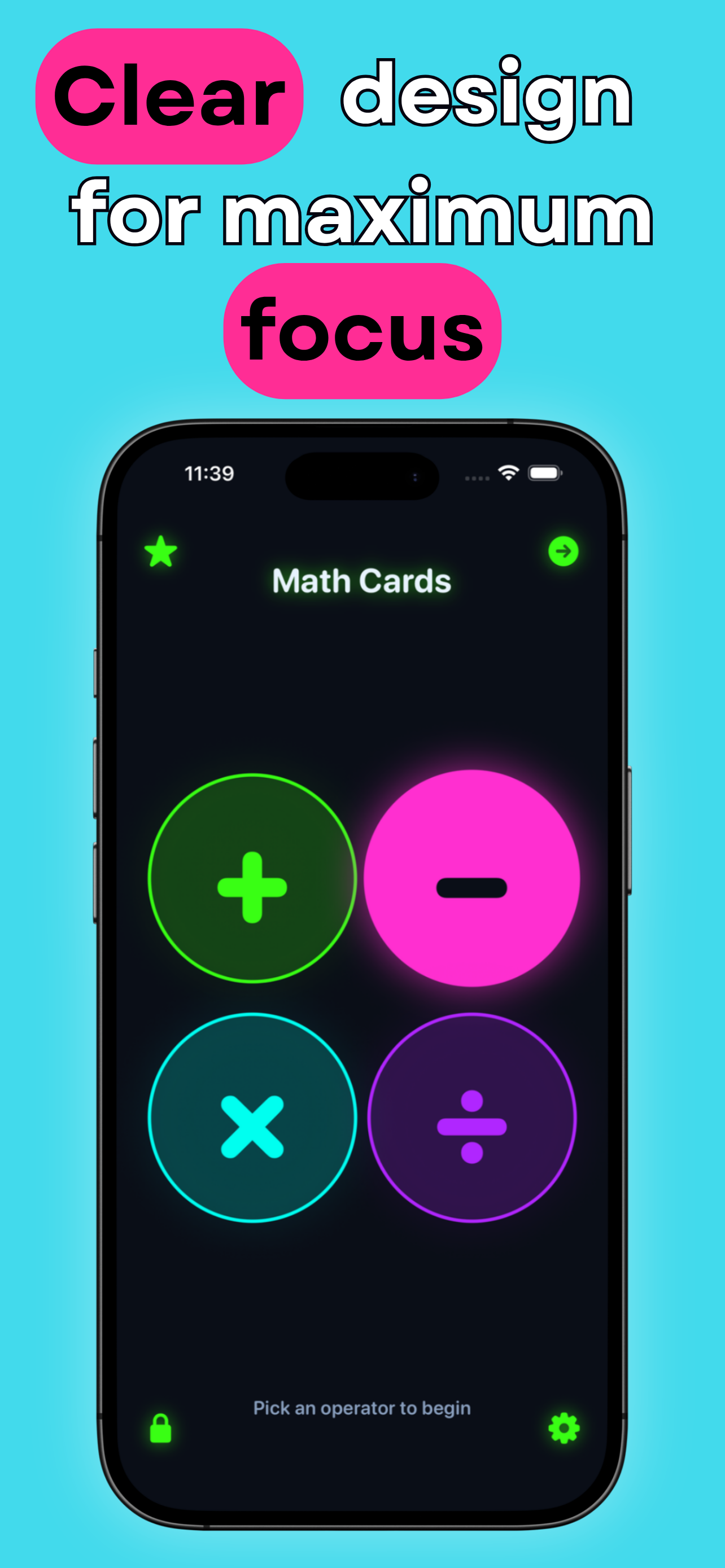 Flip Math Flash Cards Practice screenshot 2