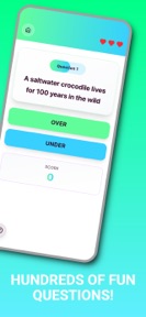 Over Under: Trivia Quiz Game screenshot