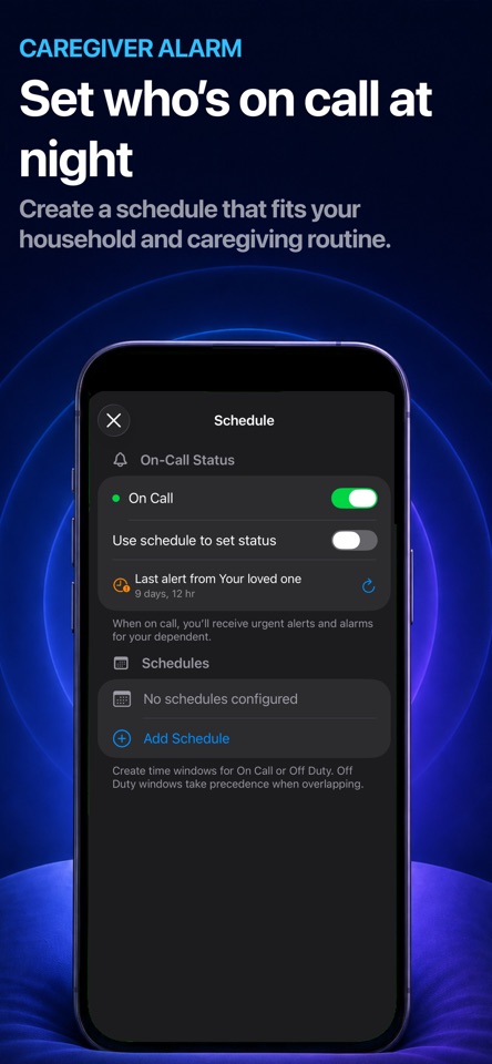 MostAwake: Caregiver Alarm screenshot 4