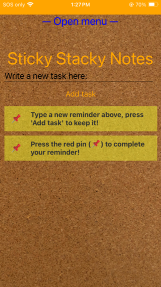 Sticky Stacky Notes! screenshot