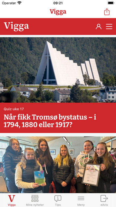 Vigga Nyheter Screenshot