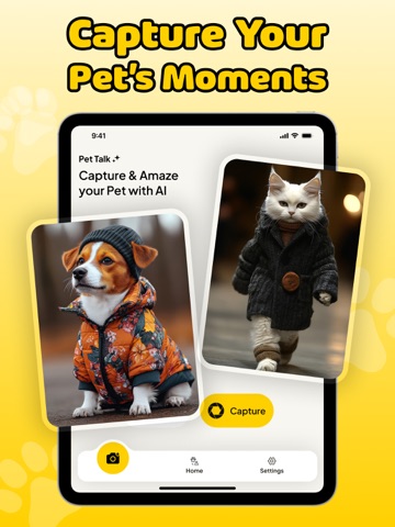 PetFun AI - Pet Talk & Camera iPad screenshot