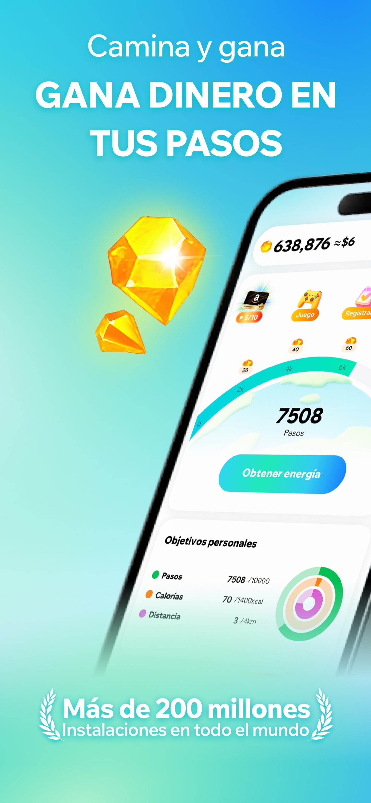 Screenshot 1 of StepCash: Walk & Earn Rewards