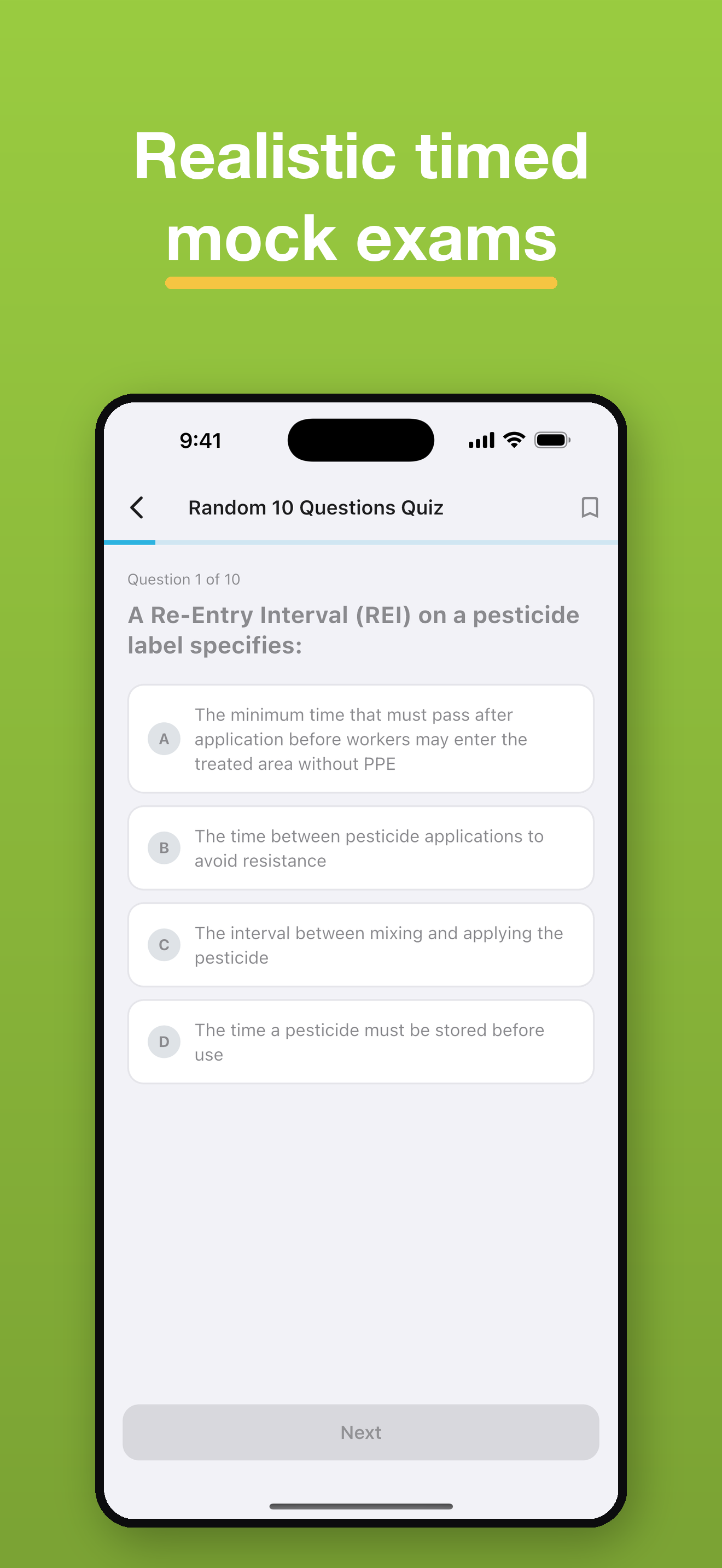 Pesticide Applicator Prep screenshot 4