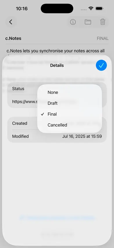 c.Notes screenshot 4