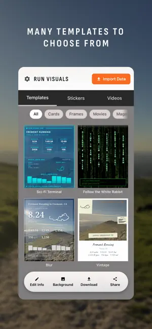 Run Visuals screenshot 2