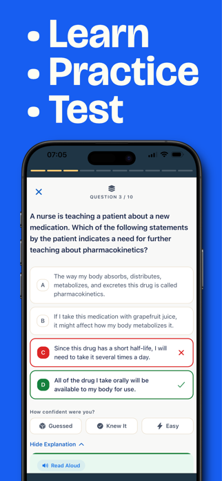 NCLEX RN Mastery - Exam Prep Screenshot 2 of 9