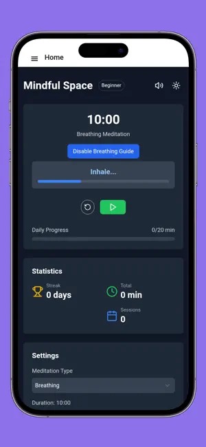 Meditation Timer: Relax Sounds screenshot 3