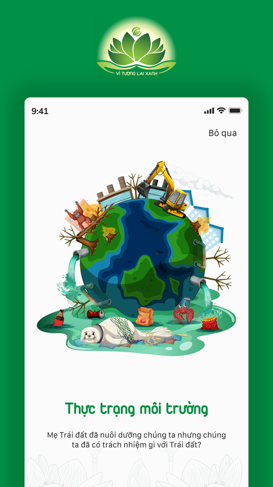 #3. Tương Lai Xanh (iOS) 由: Nguyen Tuan Anh