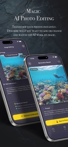 Zenvico: AI Art & Photo Editor iPhone screenshot