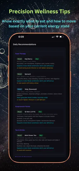 CosmicWellness: Five Elements screenshot 4