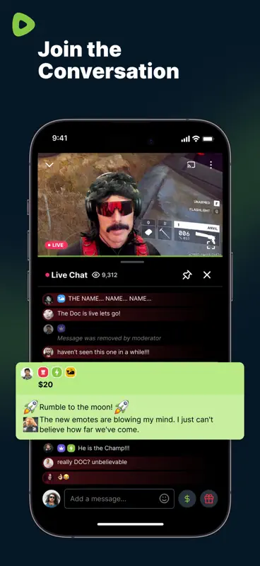 Rumble: Stream & Watch Videos screenshot 6 of 7