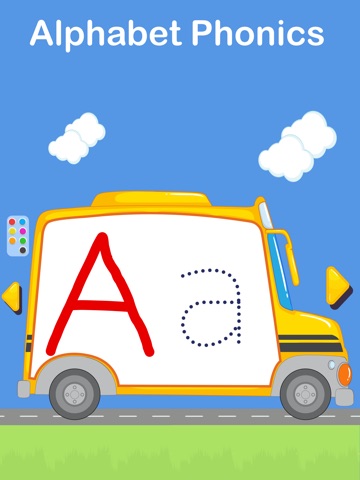 ABC letter Tracing 123 iPad screenshot