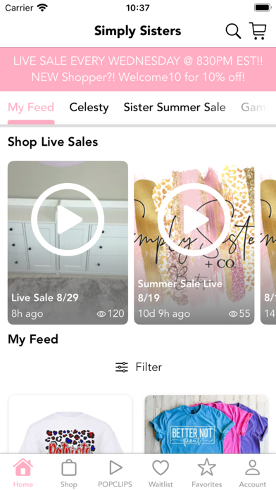 Simply Sisters Screenshot 2 - AppWisp.com Simply Sisters Screenshot 2 - AppWisp.com