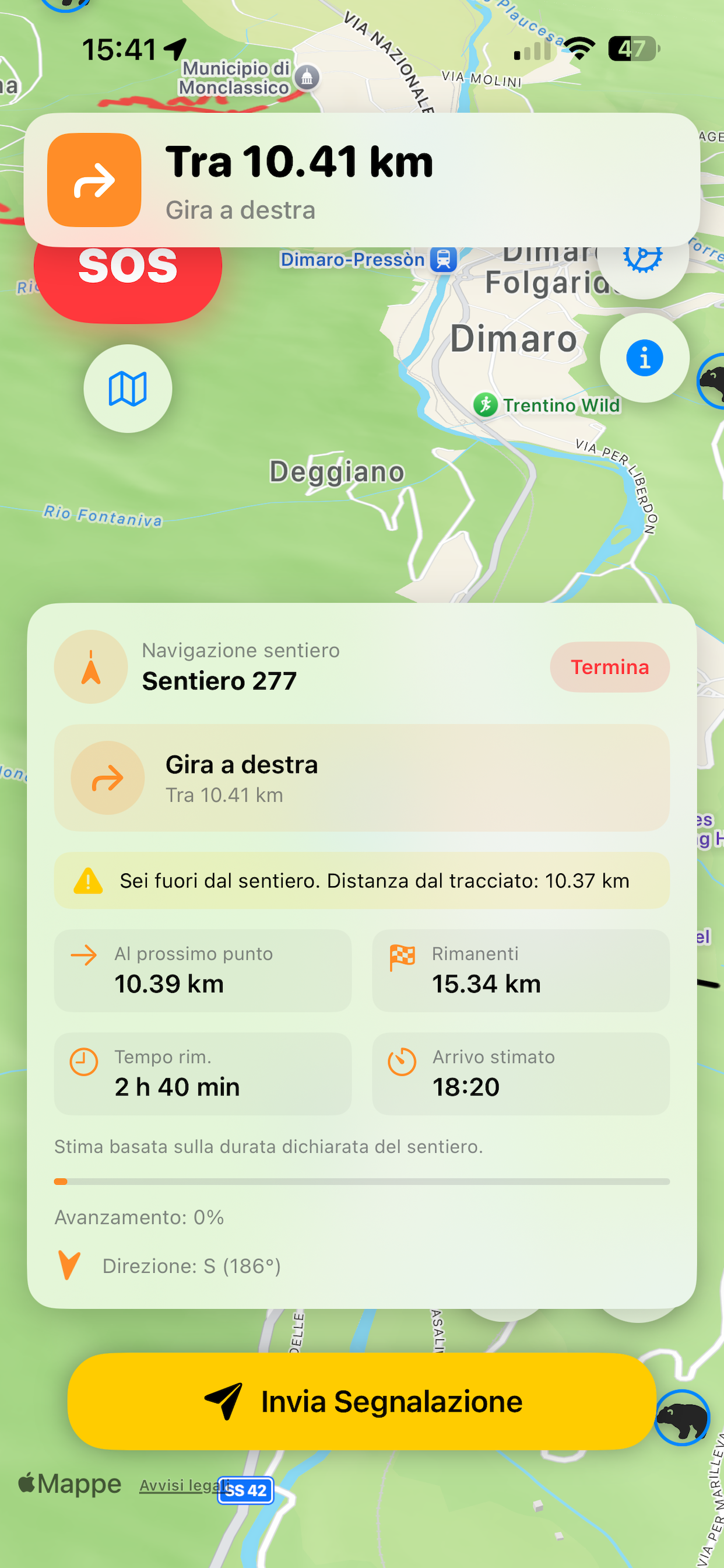 Bear Alert Trentino screenshot 8