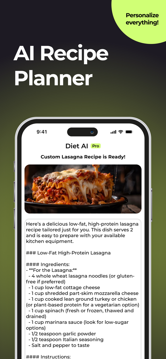 Diet AI Calorie Tracker