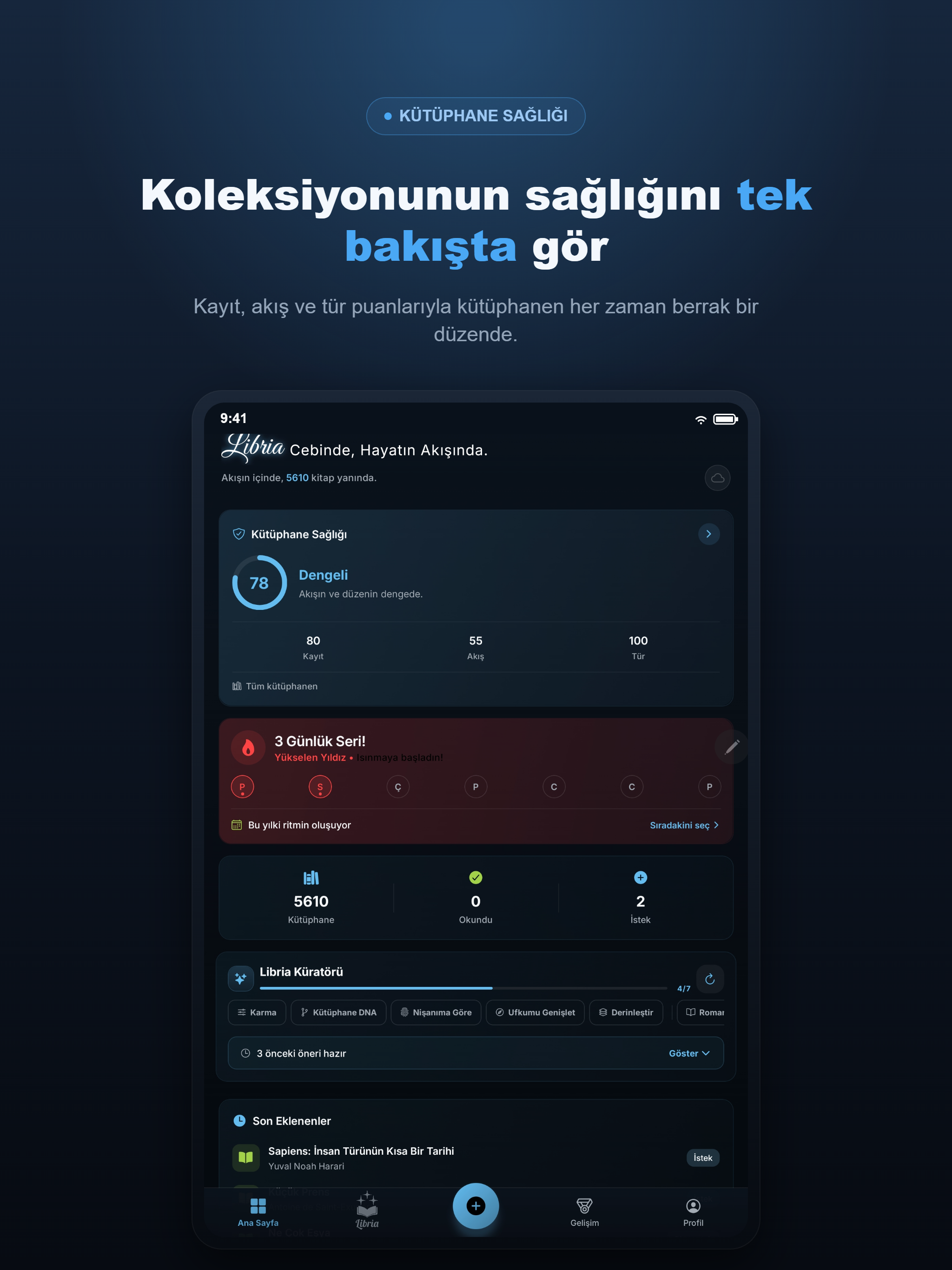 Libria - Kişisel Kütüphane screenshot 6