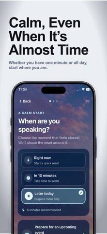 PreCalm: Public Speaking Screenshot 2 of 8