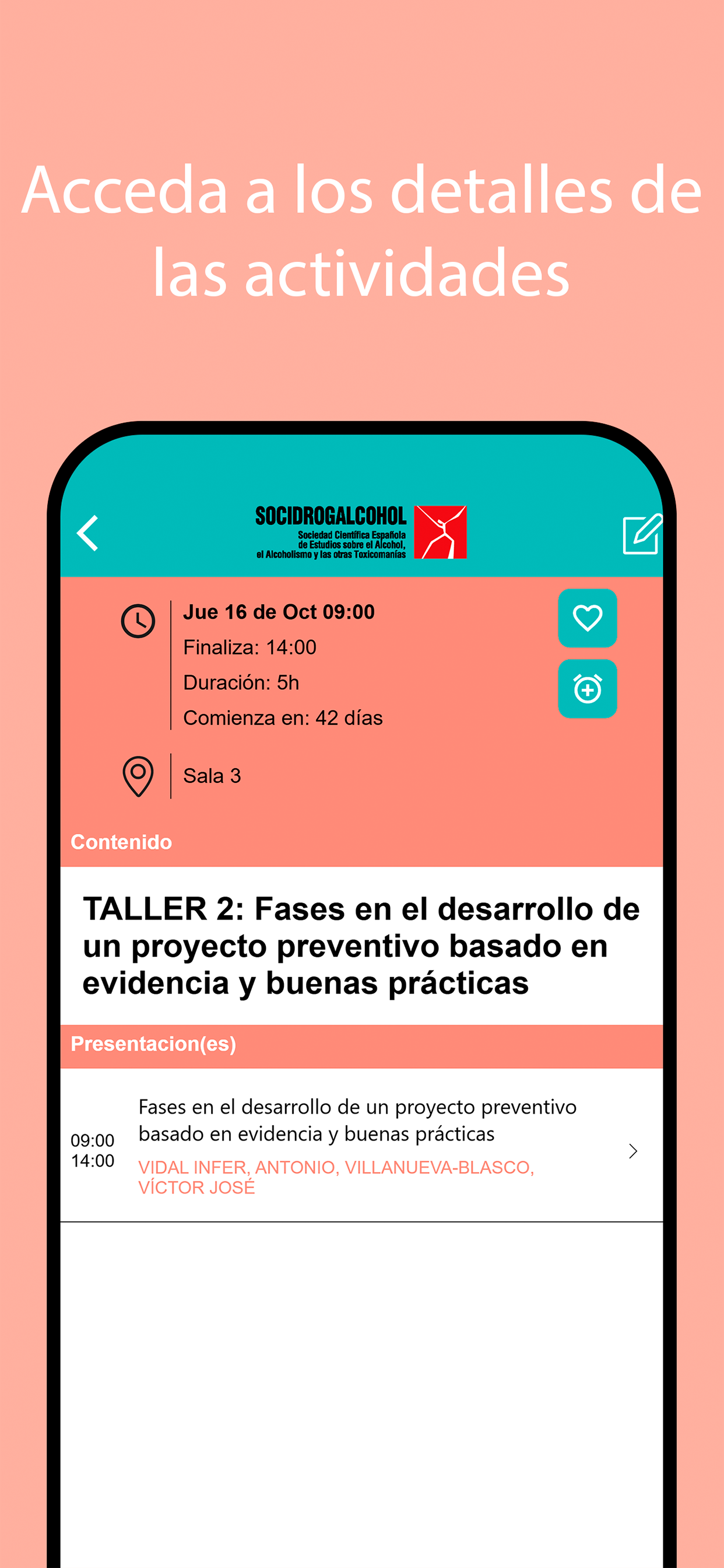 Jornadas Socidrogalcohol 2025 screenshot 3