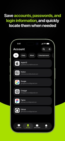 Otterkey：Password 2FA Manager Screenshot 2 of 8