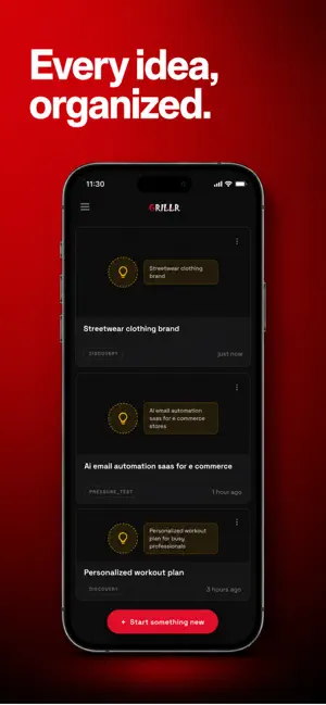 Grillr — Build Your Startup screenshot 4
