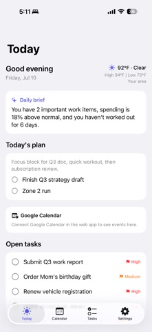 Life Hub App Screenshot 1 of 3