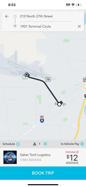 Saber Tech Logistics screenshot 2