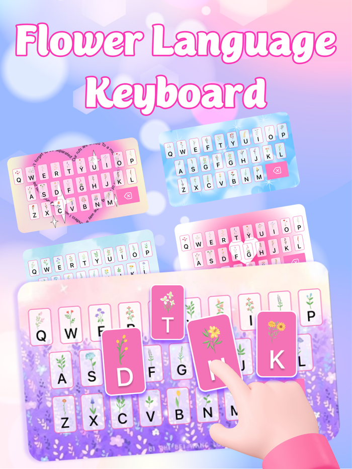 Flower Language Bloom Keyboard