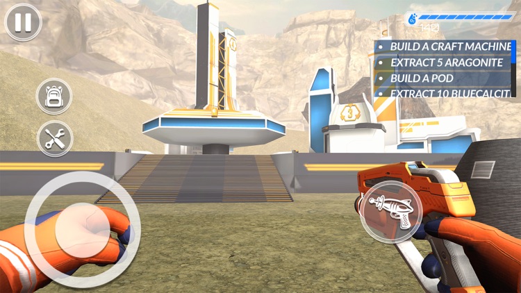 Astronaut Space Mobile Game 3D