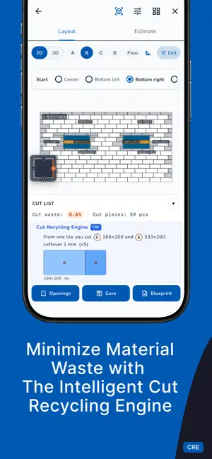 ScalarCut Precision Tile Floor screenshot 2