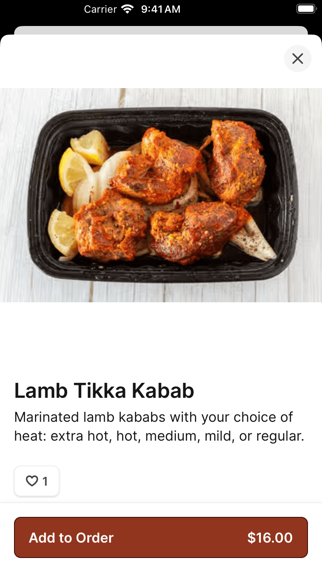 India House On Wheels iPhone screenshot 3 - Food & Drink app