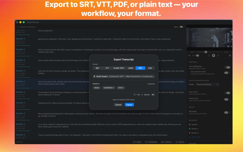 CipherScript screenshot