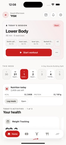AlgoFit: AI Workout Planner screenshot