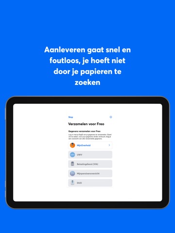 Freo Aanlever App iPad screenshot 3