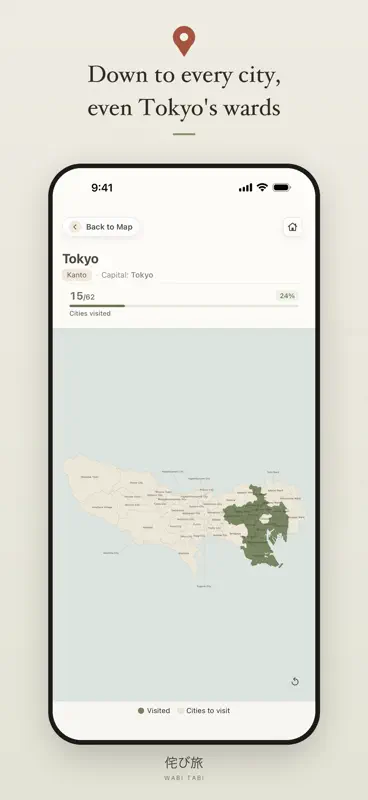 Wabi Tabi — Japan Travel Map screenshot 2 of 10