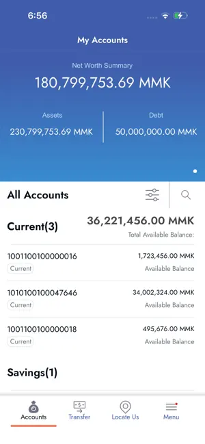 Myanmar Metro Bank screenshot 1