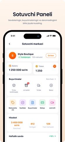 Dona - Jonli savdo Screenshot 6 of 6