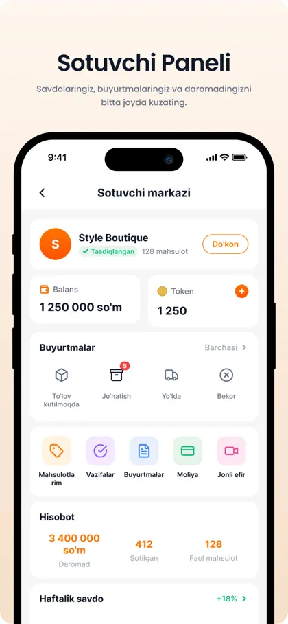 Screenshot 6 von 6 zu Dona - Jonli savdo