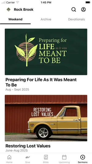 Rock Brook Church App screenshot 4