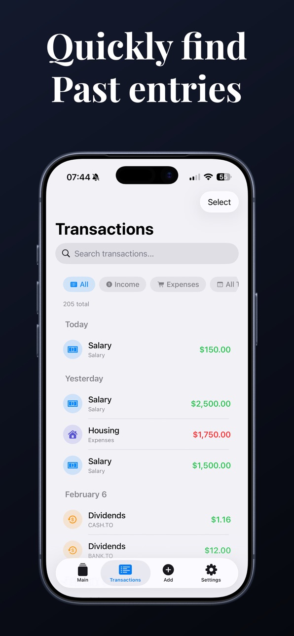 iPhone screenshot