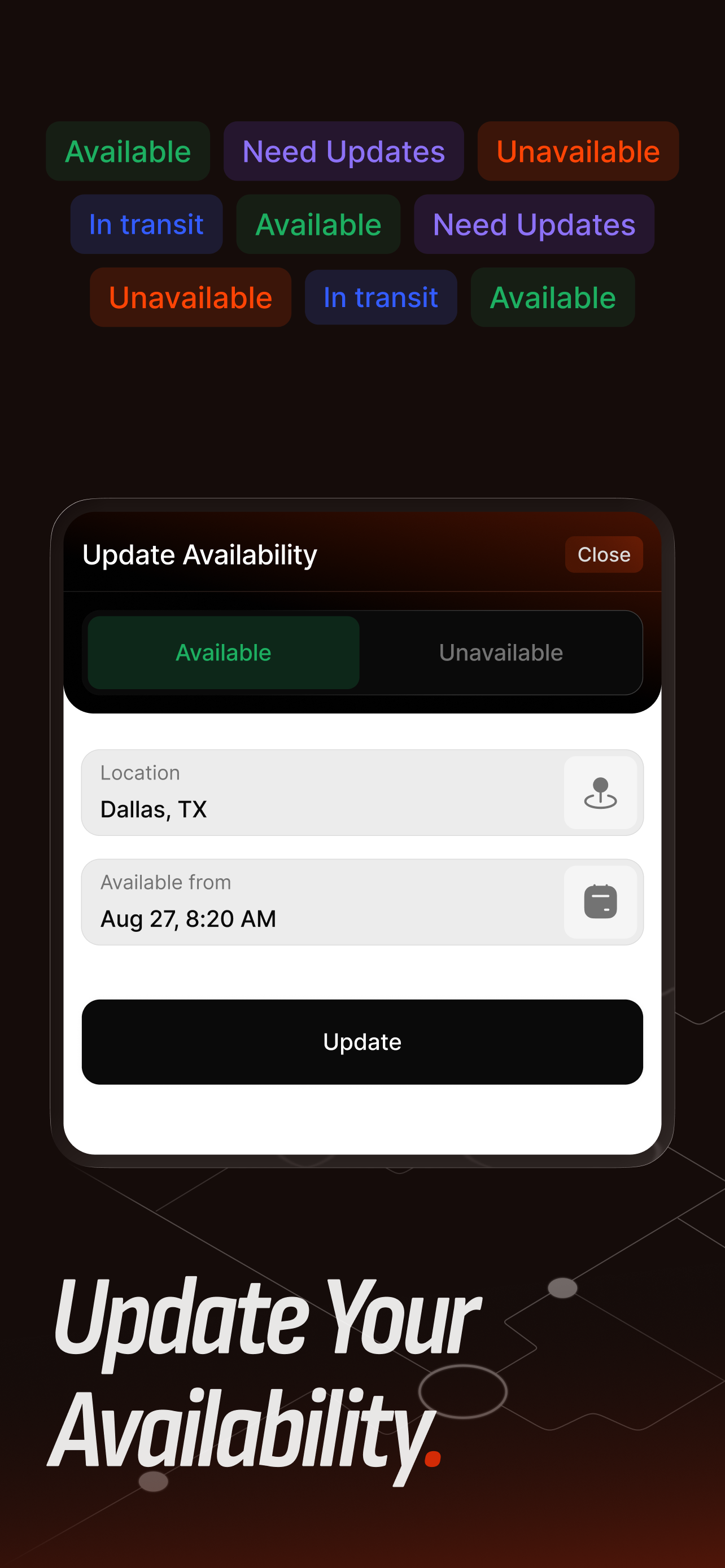 TruxxAI Carrier: Load Board