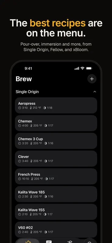 Single Origin - Coffee Timer screenshot 2 of 7