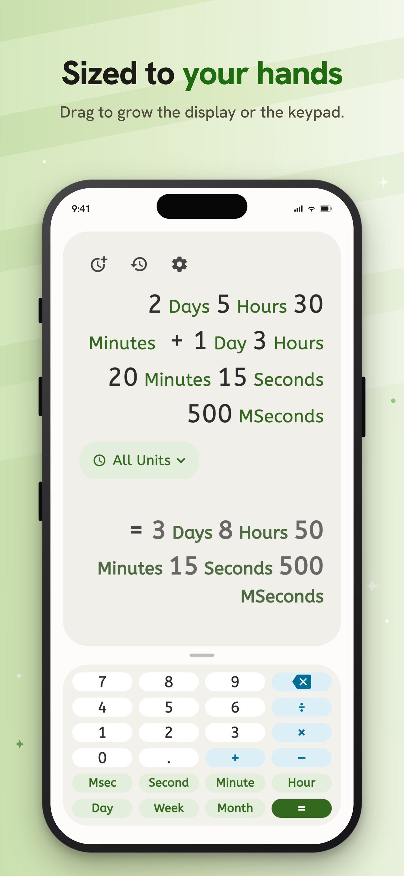 Time Calculator Cardamon screenshot 8