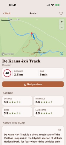 Mokala Safari: Map & Guide screenshot 5